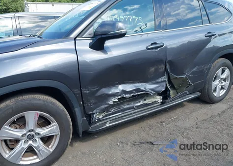 2022 Toyota Highlander Le from USA, damaged, VIN 5TDBZRBH4NS562039